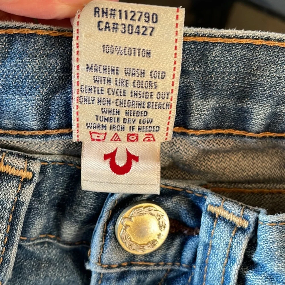 True religion‎ jeans blue style billy boy jeans size 6 boot cut